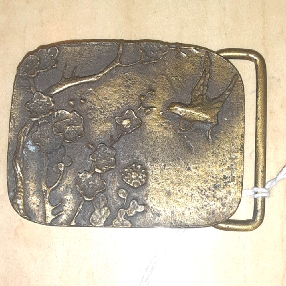 VINTAGE INSTYLE RIO OF NEW YORK BELT BUCKLE NRMINT CONDITION